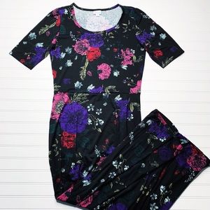 NWT LuLaRoe Ana Scoop Neck Maxi Full Length Dress